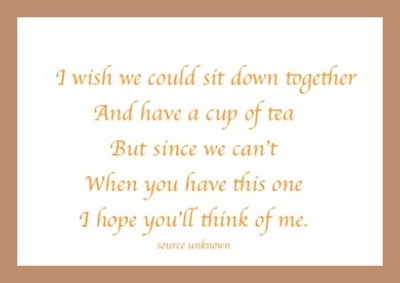 friendship tea poem at craftygardener.ca