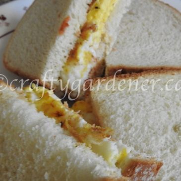 BBQ’d Fried Egg Sandwich