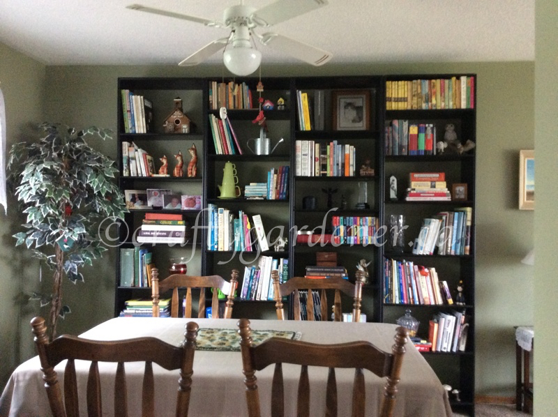 the bookshelf at craftygardener.ca