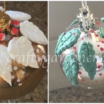 Clay Embellished Ornaments