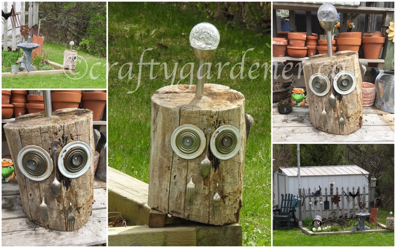 my whimsical owl at craftygardener.ca