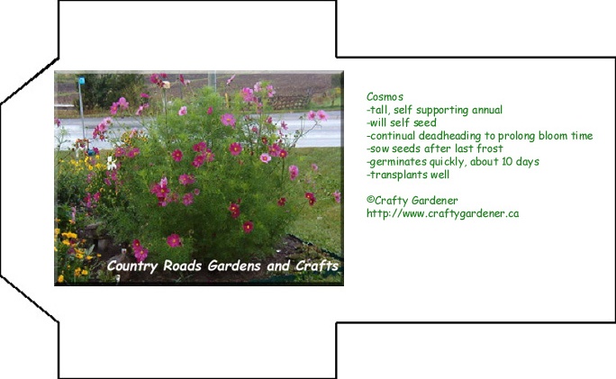 garden printables at craftygardener.ca
