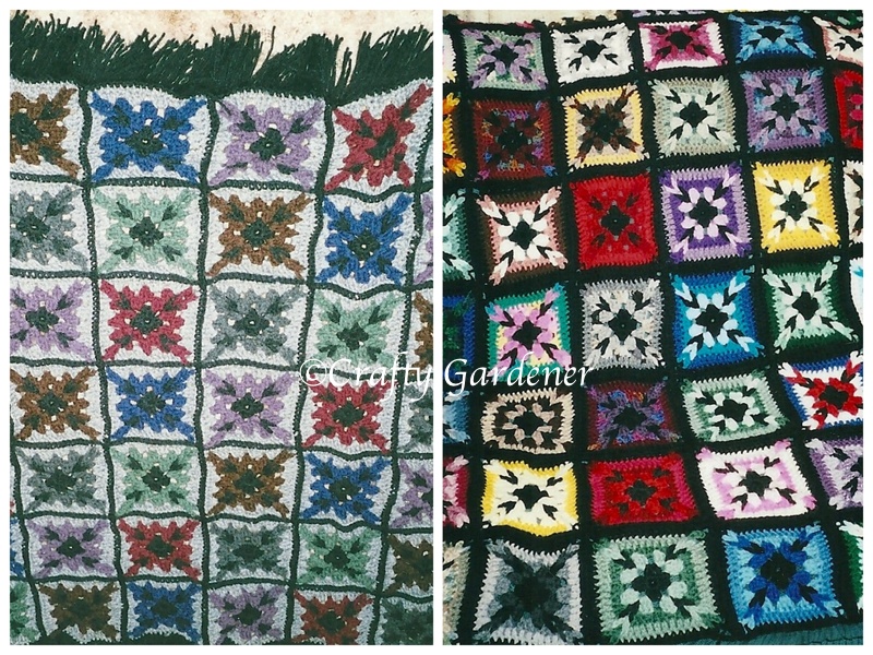 granny square afghans from craftygardener.ca