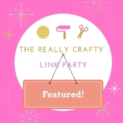Really Crafty Featured button