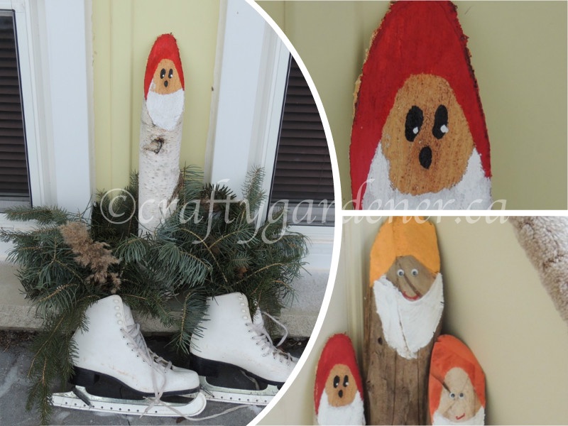 the Santa log at craftygardener.ca