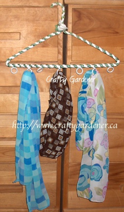 scarf storage at craftygardener.ca