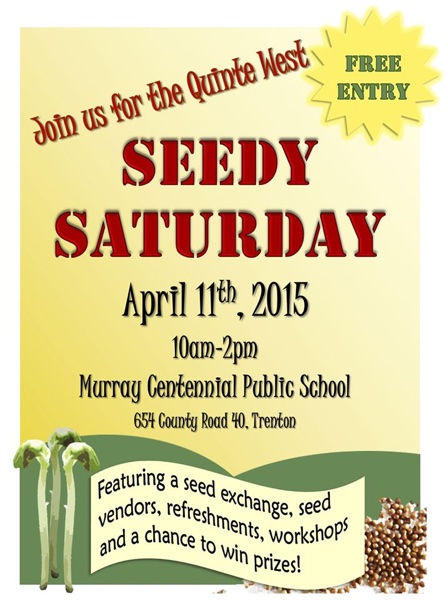 Seedy Saturday 2015