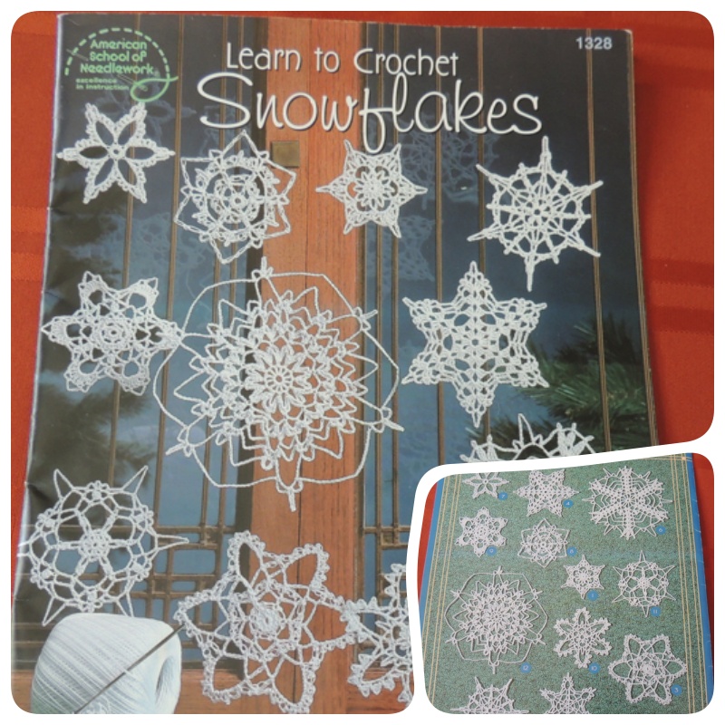 crochet snowflake pattern book