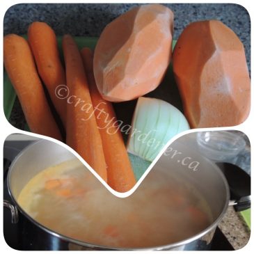 ‘Soup’er Recipe:  Sweet Potato & Carrot Soup