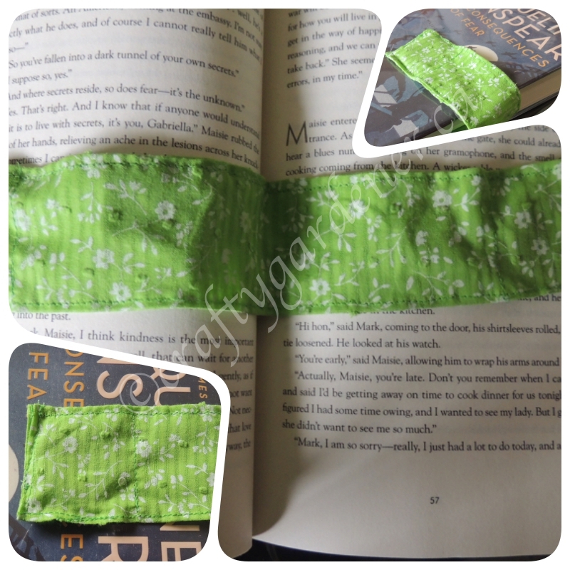 how to make a weighted bookmark at craftygardener.ca