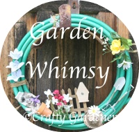 garden whimsy at https://www.craftygardener.ca